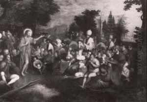 La Predication De Saint Jean-baptiste by Louis de Caullery