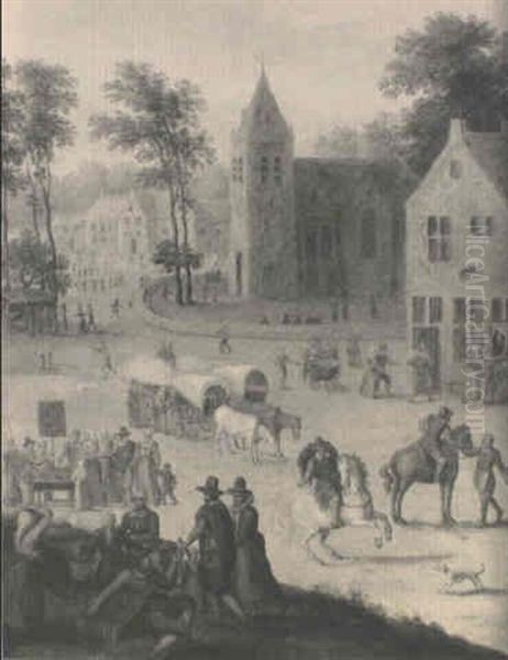 Marche Dans Un Village Flamand - view 1