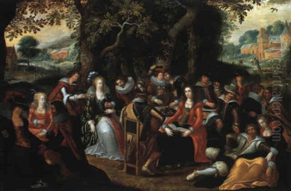 Le Banquet En Foret - view 1