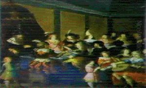 Le Festin De Balthazar by Louis de Caullery