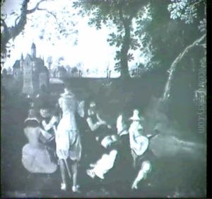 Konzert Im Schlosspark by Louis de Caullery