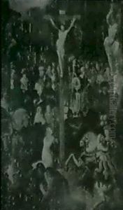 La Cruxifixion by Louis de Caullery