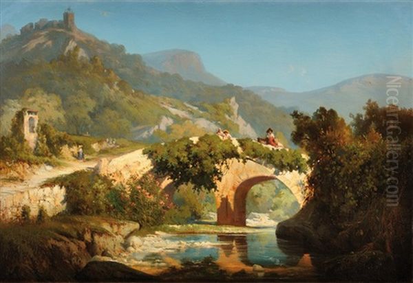 Paysage Provencal Aux Ponts - view 1
