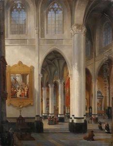 Int. De L'egl.e St Michel A Gand