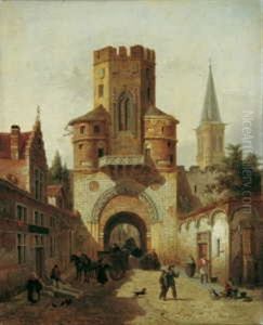 Das Severinstor In Koln