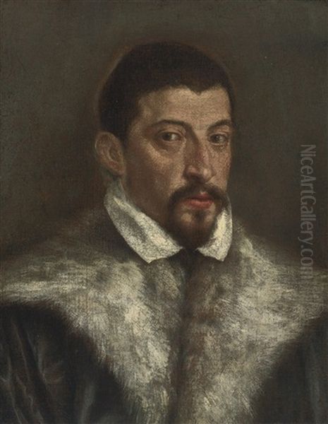 Portrait Of A Gentleman, Head And Shoulders - view 1
