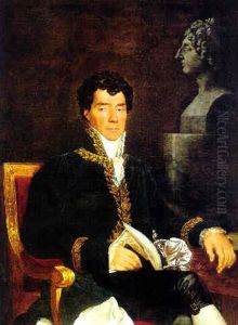Portrait Of A Dignitary (composer Gasparo Spontini?) by Ferdinando Cavalleri