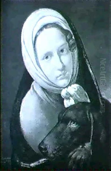 Fanciulla Con Cane - view 1