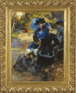 Le Orfanelle by Vittorio Cavalleri