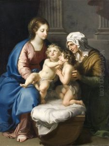 Madonna Con Bambino, Sant'anna, O Sant'elisabetta E San Giovannino Madonna Con Bambino, Sant'anna, O Sant'elisabetta E San Giovannino