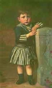 Retrato De Aurelio De Figueiredo by Rodolpho Amoedo