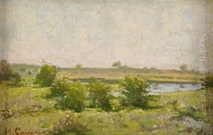 Le Repos Du Paysan (+ L'etang Dans Le Champ; 2 Works) by Honore Cavaroc