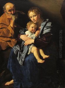 Das Kind Im Hof by Bartolomeo Cavarozzi