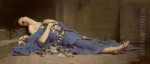 Martyre Aux Catacombes by Jules Cyrille Cave