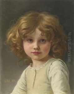 Young Girl With Curly Hair