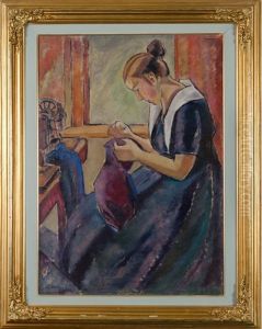 Sewing Lady