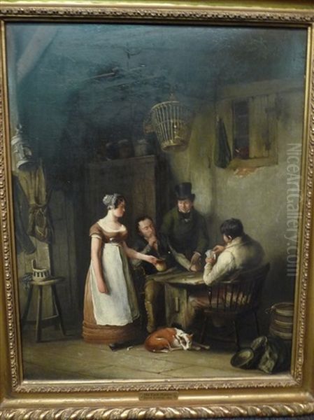 The Card-players - view 1