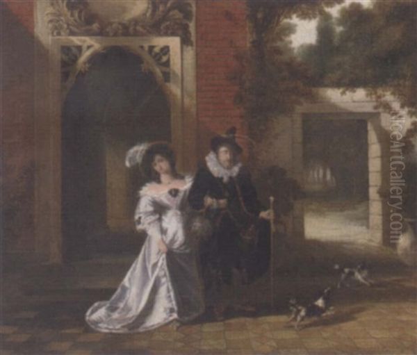 The Blind Nobleman And His Cuckold - view 1