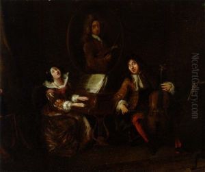A Scene In The Opera. Il Fernatico Per La Musica Composed By Mayer. Musicerende Par A Scene In The Opera. Il Fernatico Per La Musica Composed By Mayer. Musicerende Par