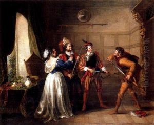 King Henry The Fifth, Act 2 - Mrs. Quickly, Pistol, Nym And Bardolph King Henry The Fifth, Act 2 - Mrs. Quickly, Pistol, Nym And Bardolph