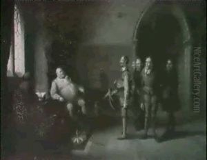 Scene From The Merry Wives Of Windsor by John Cawse