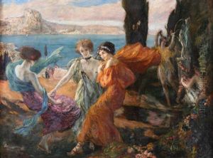 Danse A L'antique by Clovis Cazes