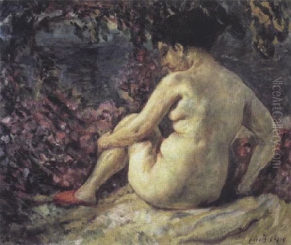 Femme Nue Sous La Glycine - view 1