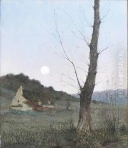 Soleil Couchant, Paysage Bigouden by Jean-Charles Cazin