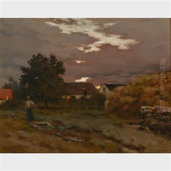 Evening Near Avignon - view 1