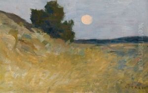 The Harvest Moon by Jean-Charles Cazin