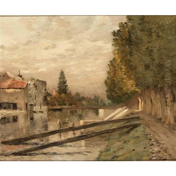 Houses Along The Riverside - view 1