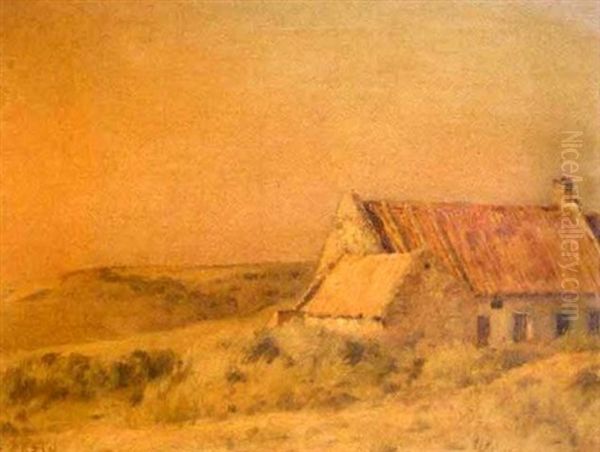 Landscape With Rustic Cottage - view 1