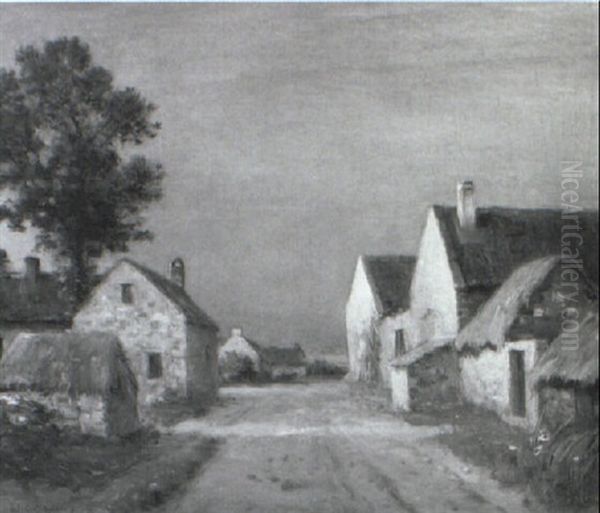 Cottages In A Moonlight - view 1