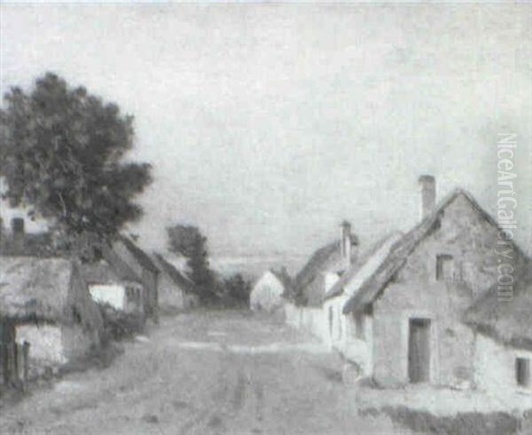 Cottages At Dusk - view 1