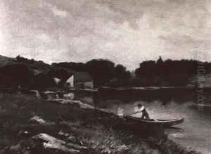 Etang En Picardie by Jean-Charles Cazin