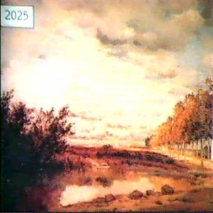 Rainbow Over A Stream by Jean-Charles Cazin
