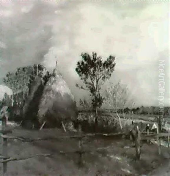 Landscape Near Fountainbleau - view 1