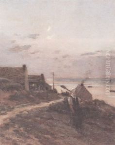 At The End Of The Day by Marie, Nee Guillet Cazin
