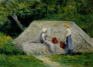 Paysage Marin by Marie, Nee Guillet Cazin
