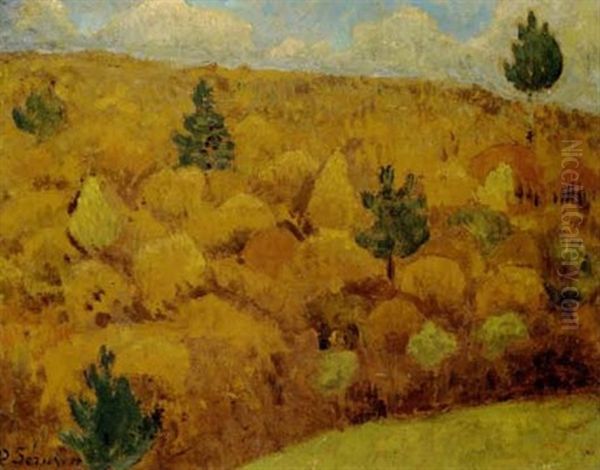 Le Moissonneur Au Soleil Conchant - view 1