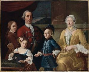 Ritratto Di Famiglia by Sebastiano Ceccarini