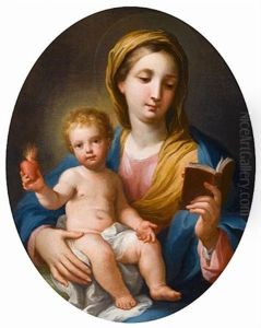 The Madonna And Child by Sebastiano Ceccarini