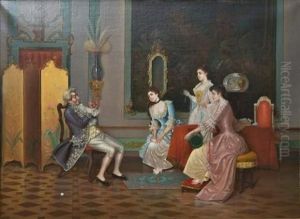 Interieur Italien by Adriano Cecchi