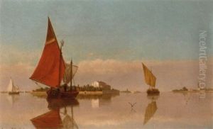 G. Helena's Island, Venice by Eugenio Cecchini Prichard