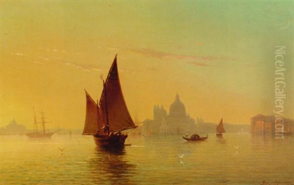 The Entrance To The Grand Canal, Venice - view 1