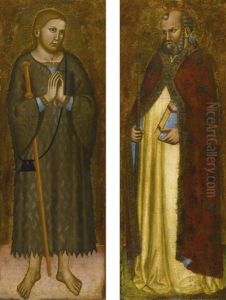 Saint Rainerius; A Bishop Saint (pair) Saint Rainerius; A Bishop Saint (pair)