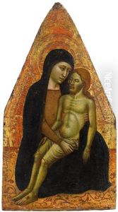 Pieta by  Cecco di Pietro