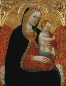 Madonna And Child by Cecco di Pietro