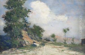 Campagna Toscana by Eugenio Cecconi