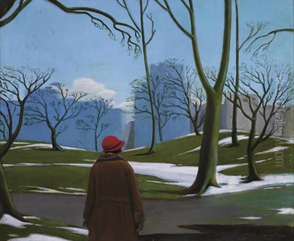 In The Park, Winter, Central Park - view 1